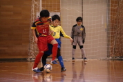 2020年2月2日に開催されたJFAバーモントカップ第30回全日本U-12フットサル選手権新潟県大会県央ブロック予選リーグの様子
