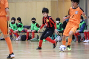 2021年1月10日に開催された第28回東北電力杯新潟県少年フットサル大会県央予選の様子
