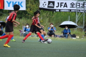 2021年10月2日に開催されたJFA第45回全日本U-12サッカー選手権大会新潟県大会グループリーグの様子