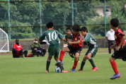 U-11サッカー大会県央予選の様子