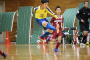 2019年12月15日に開催された第27回東北電力杯新潟県少年フットサル大会県央ブロック予選2次リーグの様子