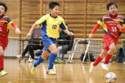 2020年2月2日に開催されたJFAバーモントカップ第30回全日本U-12フットサル選手権新潟県大会県央ブロック予選リーグの様子